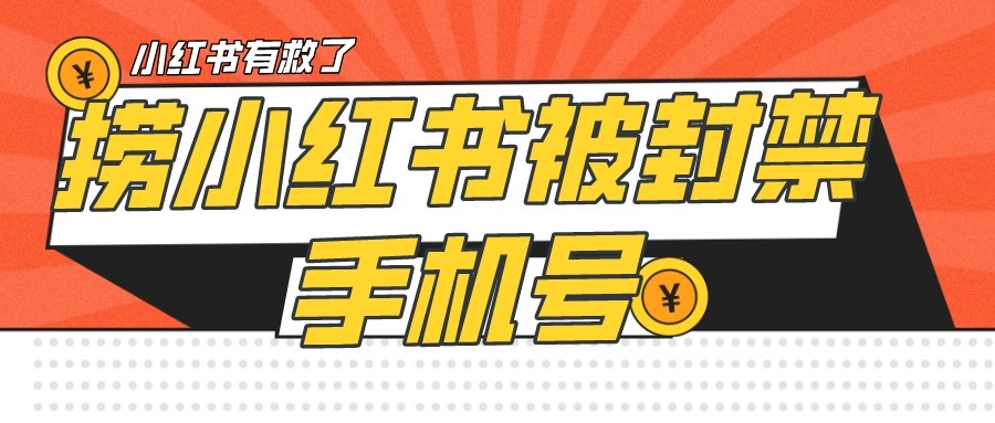 fy1639期-【首发解封】小红书被封号禁言账号手机换绑(小红书账号解封与手机换绑操作指南)