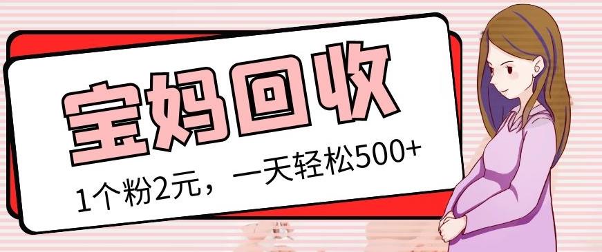 mp1573期-最新宝妈粉回收变现计划及胎教音乐高端变现玩法全套教程！（非老玩法）(最新宝妈粉回收变现计划及胎教音乐高端变现玩法详解)