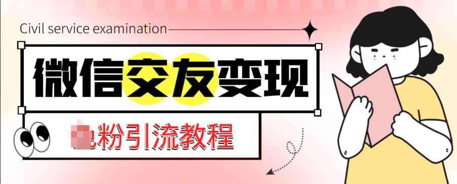 mp1608期-微信交友变现项目，吸引全网LSP男粉精准变现，小白也能轻松上手，日入500+(微信交友变现项目全网LSP男粉精准变现，小白也能轻松上手)