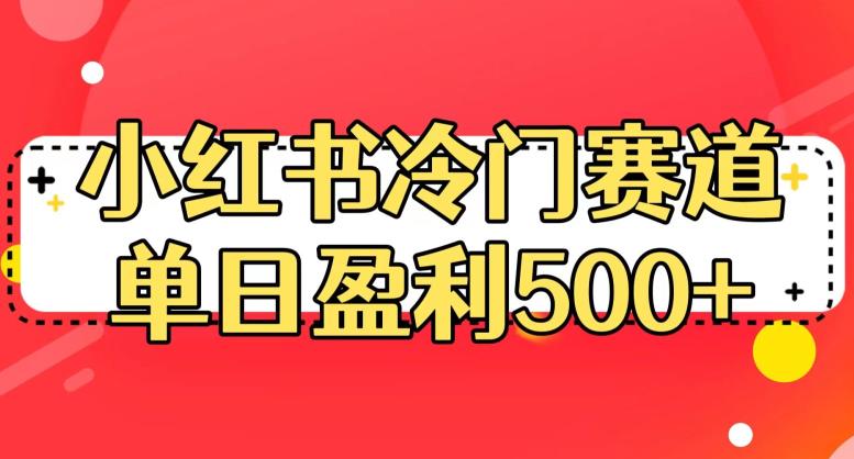 mp3039期-小红书冷门赛道，单日盈利500+【揭秘】(揭秘小红书冷门赛道的高效盈利策略)