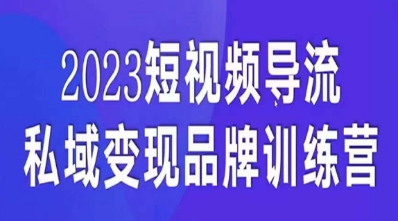 mp4331期-短视频导流·私域变现先导课，5天带你短视频流量实现私域变现(深度解析短视频导流与私域变现策略)