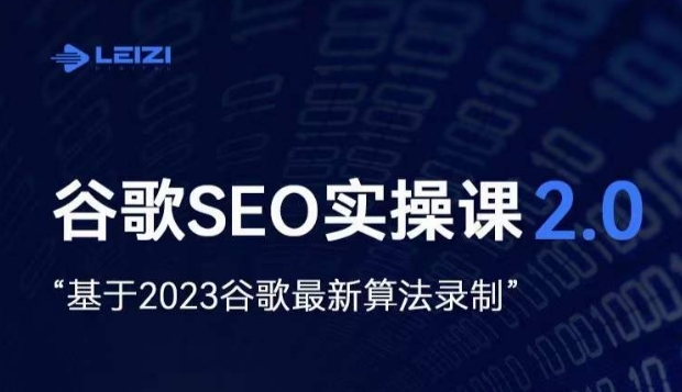 mp4620期-雷子·谷歌SEO 2.0实战课，独立站询盘自由必备，基于2023谷歌最新算法录制