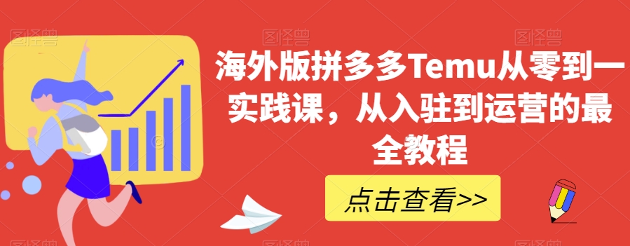 海外版拼多多Temu从零到一实践课，从入驻到运营的最全教程_搜券军博客