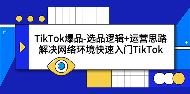 （5657期）TikTok爆品-选品逻辑+运营思路：解决网络环境快速入门TikTok(掌握TikTok爆品选品逻辑与运营技巧，助力网络环境快速入门)