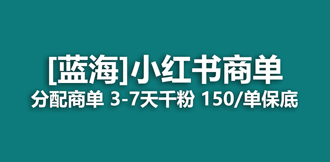 （7349期）2023蓝海项目，小红书商单，快速千粉，长期稳定，最强蓝海没有之一(探索小红书商单项目快速涨粉的新机遇)