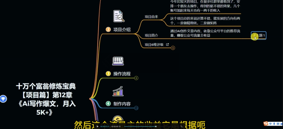 十万个富翁修炼宝典之12.AI写作爆文，月入5k+_搜券军博客