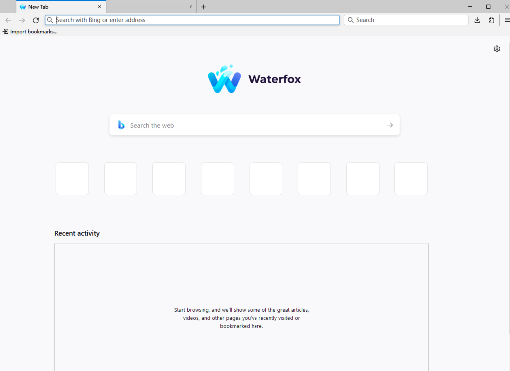 Waterfox vG6.0 官方版(响应速度非常快的浏览器)