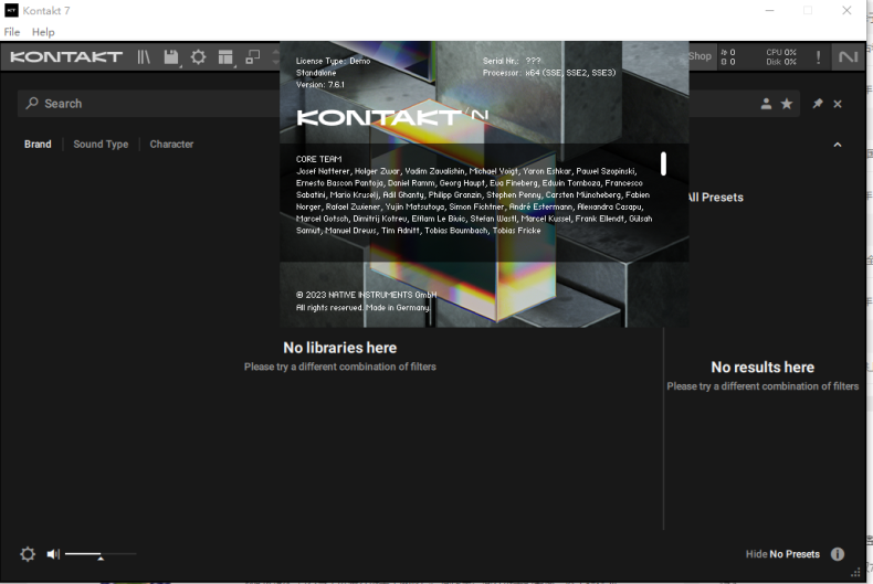 Native Instruments Kontakt v7.6.1 解锁版 (音乐采样工具)