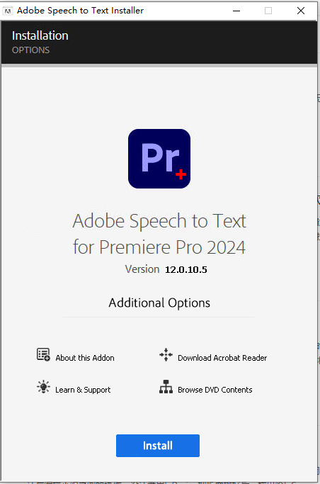 Adobe Speech to Text v12.0 解锁版(基于PR的语音识别转字幕)