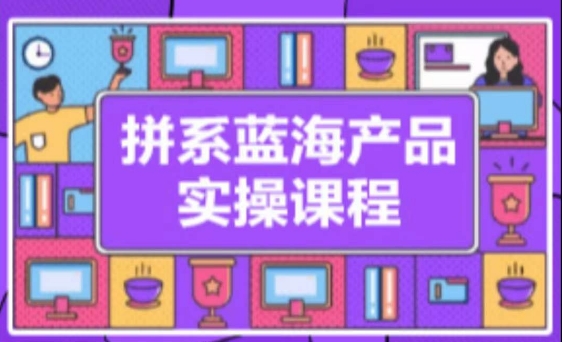 mp6930期-拼系冷门蓝海产品实操课程，从注册店铺到选品上架到流量维护环环相扣