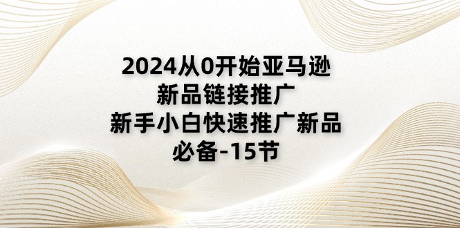 fy4327期-2024从0开始亚马逊新品链接推广，新手小白快速推广新品的必备（15节）