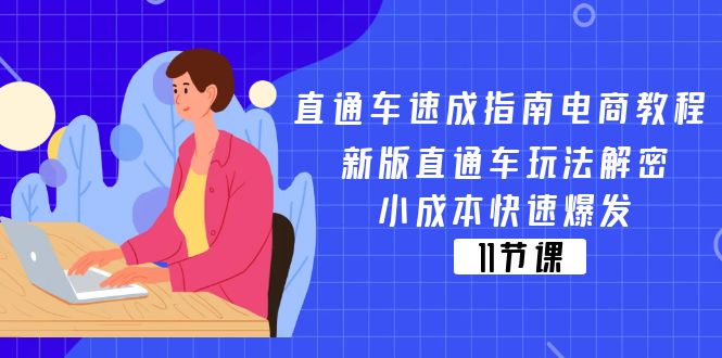 fy4486期-直通车速成指南电商教程：新版直通车玩法解密，小成本快速爆发（11节）