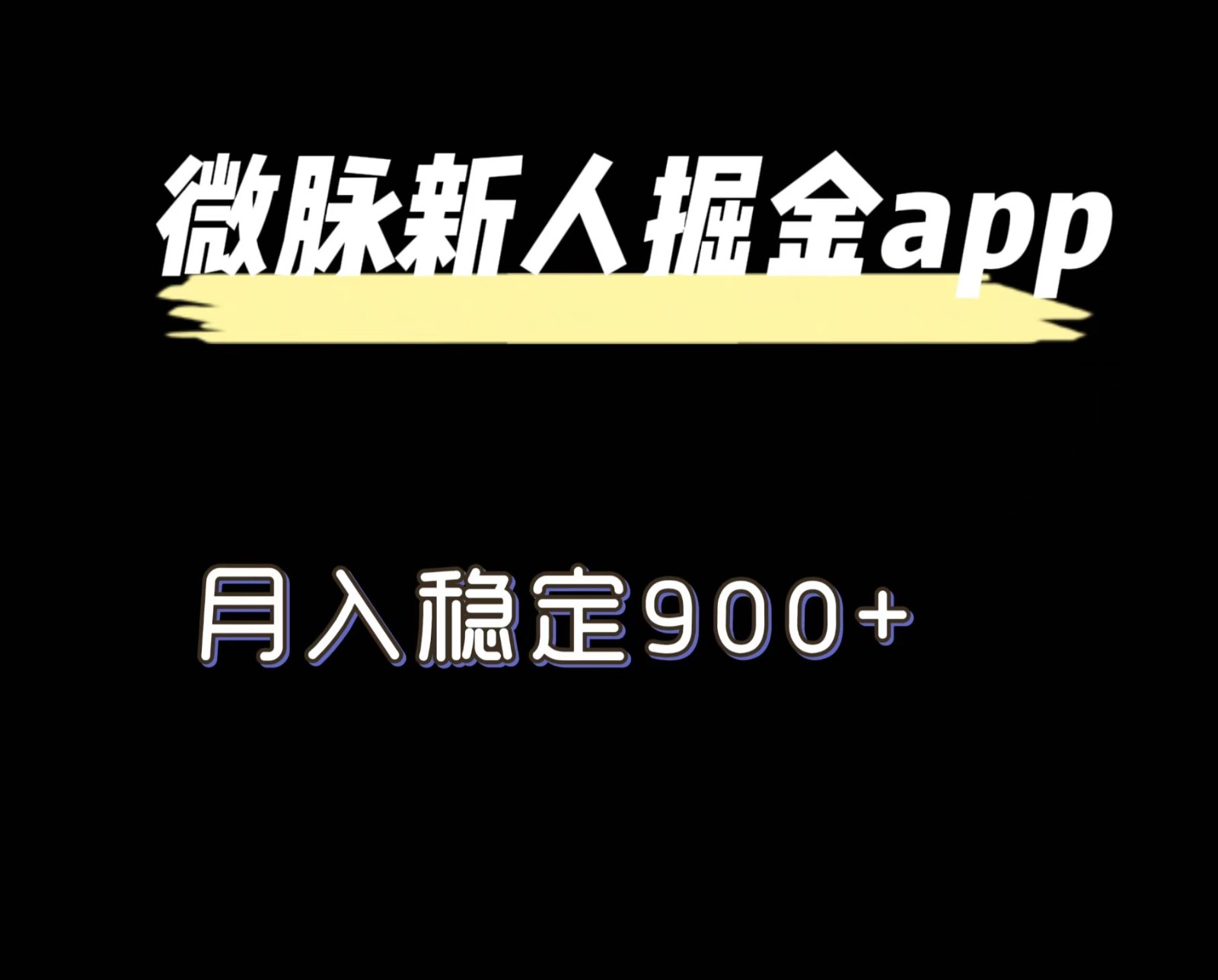 fy4525期-最新微脉长久项目，拉新掘金，月入稳定900+