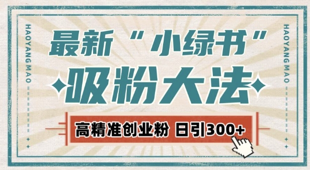 mp13597期-最新自动化“吸粉术”，小绿书激活私域流量，每日轻松吸引300+高质精准粉!